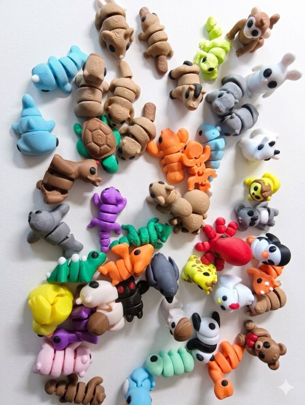 Mini 3D-Printed Figurines - More than 150 Included